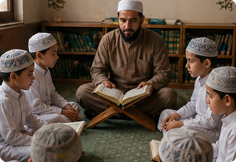 حلقة تحفيظ - مسجد الزهراء